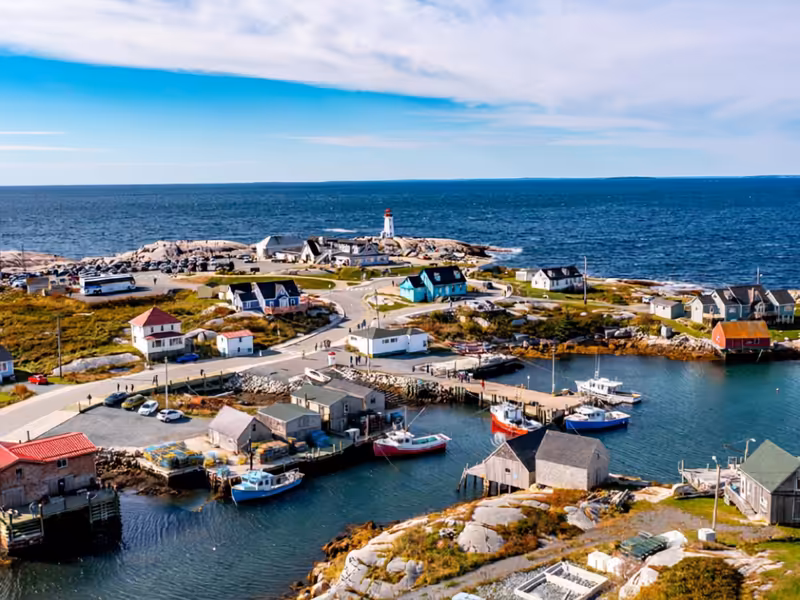 Peggy's Cove town